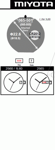 Citizen 2S60 6